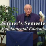 Ron Miller Sinner's Semester Talk